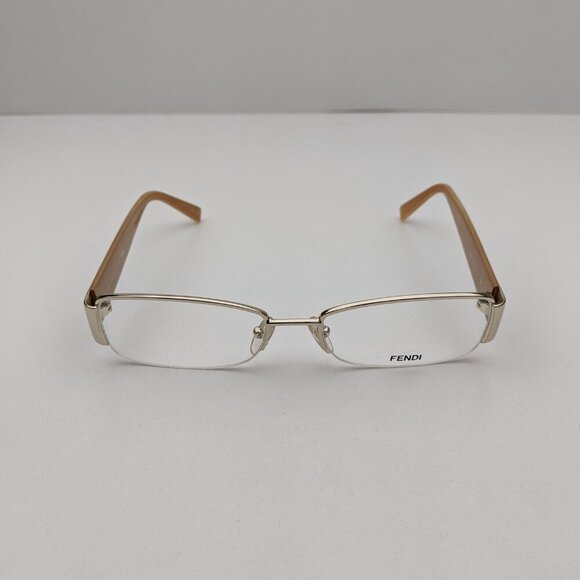 ?️Made in Italy! Fendi F984 Pale Gold Eyeglasses 53/17 130 | EUT439?️ main image 7